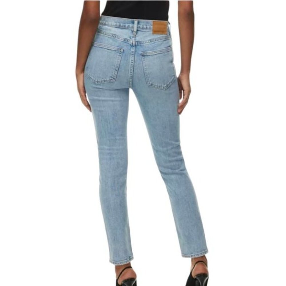 Aritzia Denim Forum The Yoko High Rise Slim Jeans 28L - Picture 2 of 6